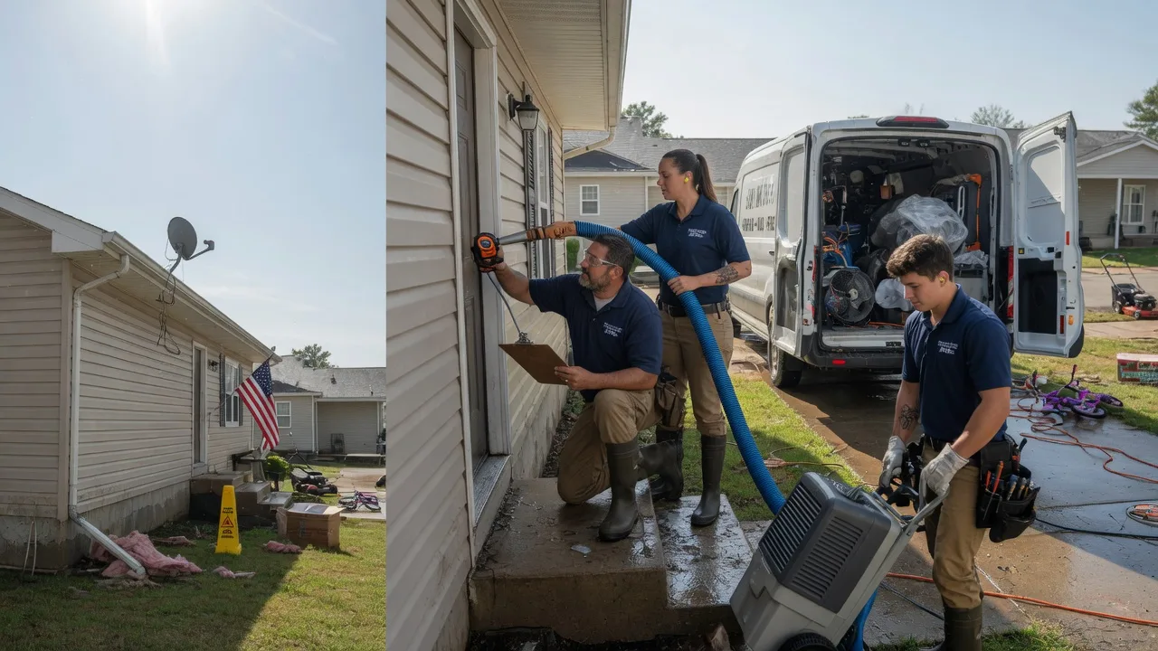 Ceiling Water Damage Restoration in Perkins, MI near me